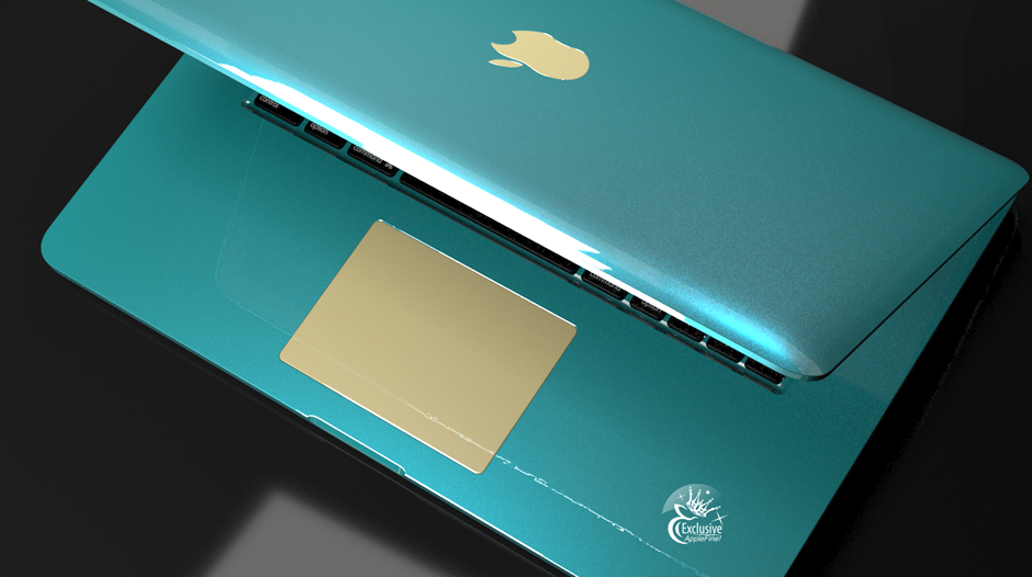 Купить эксклюзивный MacBook Pro караловый